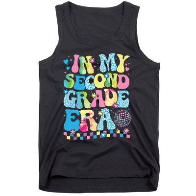 In My Second Grade Era Groovy Back To School Teachers Tank Top