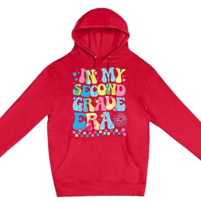 In My Second Grade Era Groovy Back To School Teachers Premium Pullover Hoodie