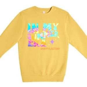 In My Summer Era Happy Last Day Of School Teacher Premium Crewneck Sweatshirt