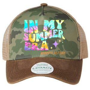 In My Summer Era Happy Last Day Of School Teacher Legacy Tie Dye Trucker Hat