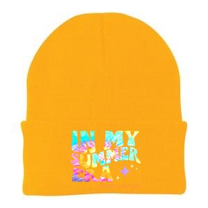 In My Summer Era Happy Last Day Of School Teacher Knit Cap Winter Beanie