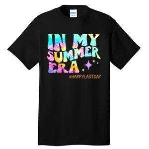 In My Summer Era Happy Last Day Of School Teacher Tall T-Shirt