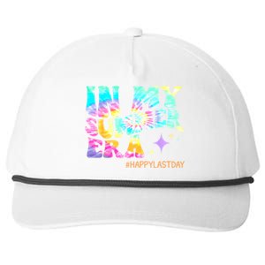 In My Summer Era Happy Last Day Of School Teacher Snapback Five-Panel Rope Hat