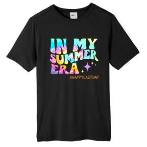 In My Summer Era Happy Last Day Of School Teacher Tall Fusion ChromaSoft Performance T-Shirt