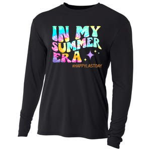 In My Summer Era Happy Last Day Of School Teacher Cooling Performance Long Sleeve Crew