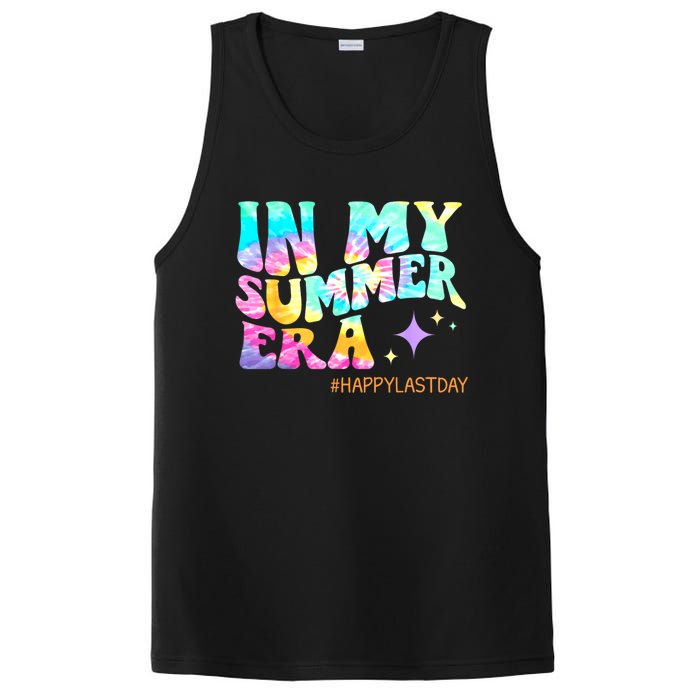 In My Summer Era Happy Last Day Of School Teacher PosiCharge Competitor Tank