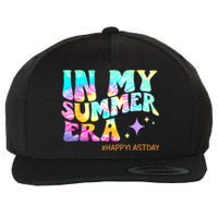 In My Summer Era Happy Last Day Of School Teacher Wool Snapback Cap