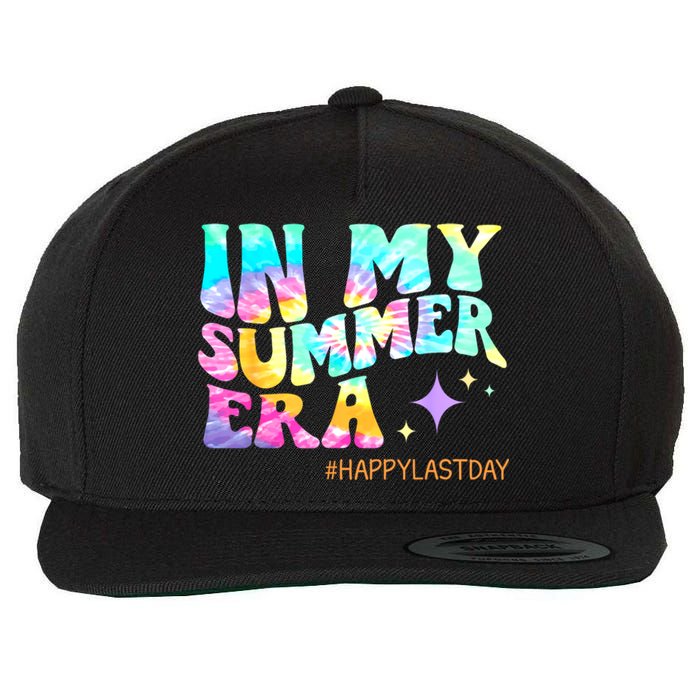 In My Summer Era Happy Last Day Of School Teacher Wool Snapback Cap