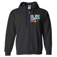 In My Summer Era Happy Last Day Of School Teacher Full Zip Hoodie