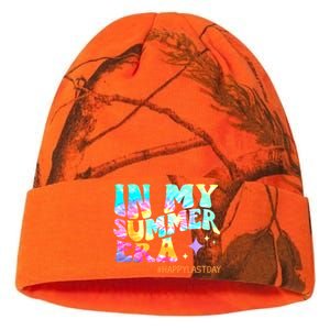 In My Summer Era Happy Last Day Of School Teacher Kati Licensed 12" Camo Beanie