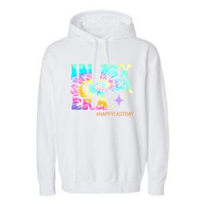 In My Summer Era Happy Last Day Of School Teacher Garment-Dyed Fleece Hoodie