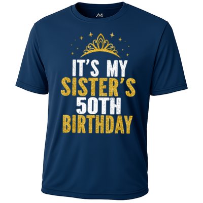 ItS My Sister 50th Birthday Idea For 50 Years Old Woman Performance Shirt
