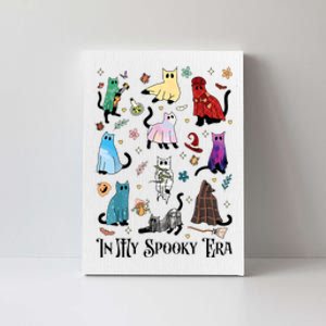 In My Spooky Era Cute Cat Halloween Tay Halloween Canvas