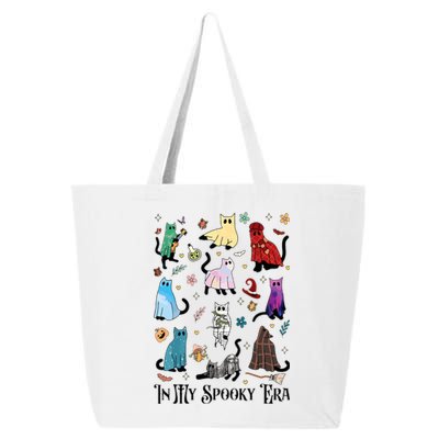 In My Spooky Era Cute Cat Halloween Tay Halloween 25L Jumbo Tote