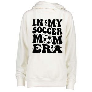 In My Soccer Mom Era Womens Funnel Neck Pullover Hood