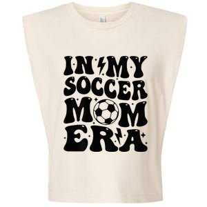 In My Soccer Mom Era Garment-Dyed Women's Muscle Tee