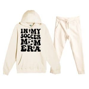 In My Soccer Mom Era Premium Hooded Sweatsuit Set