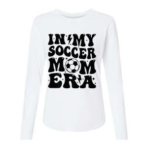 In My Soccer Mom Era Womens Cotton Relaxed Long Sleeve T-Shirt