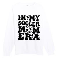 In My Soccer Mom Era Premium Crewneck Sweatshirt