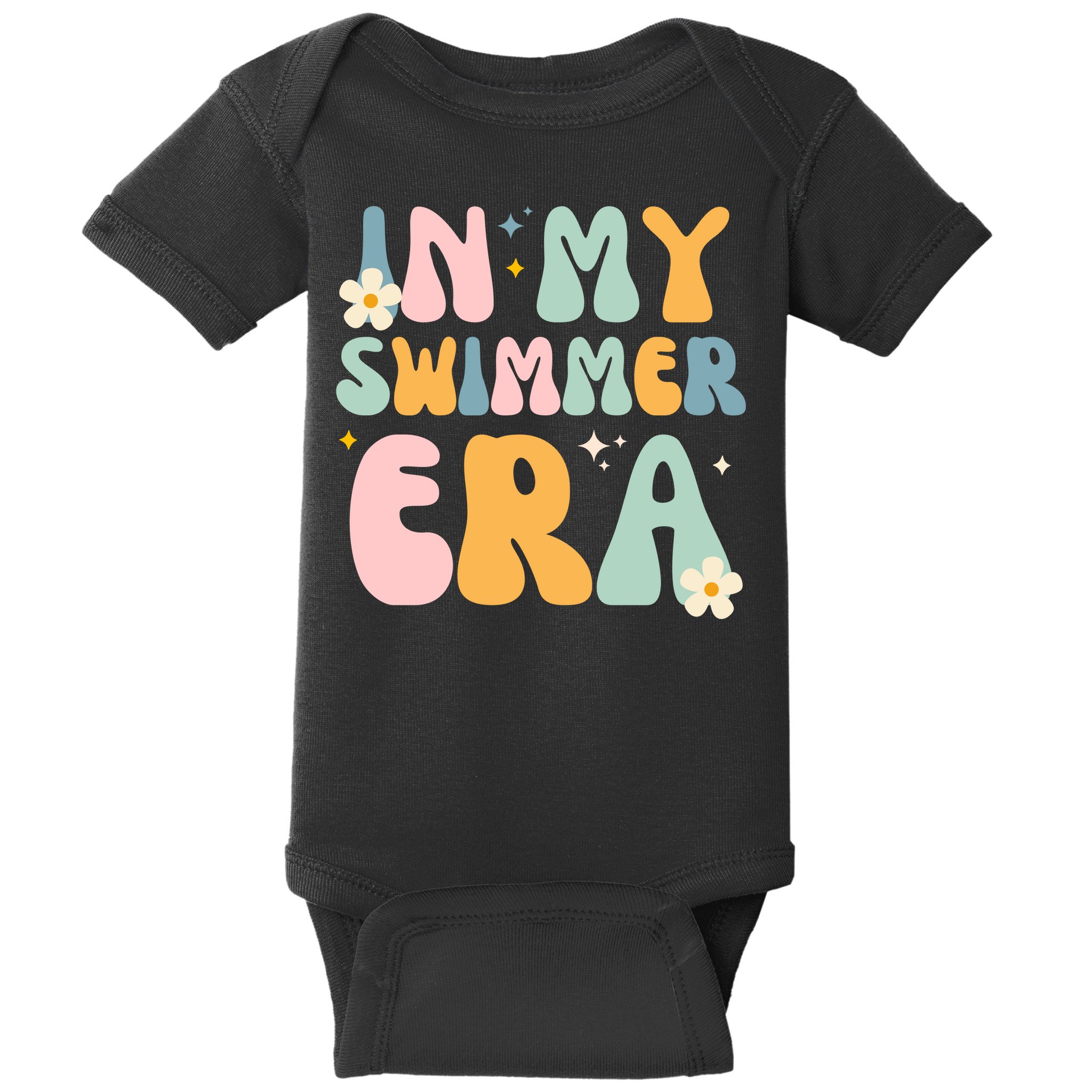 In My Swimmer Era Baby Bodysuit
