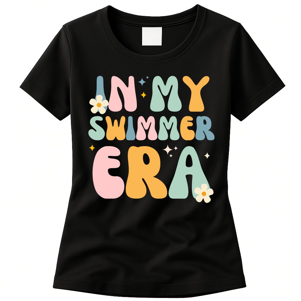 In My Swimmer Era Womens T-Shirt