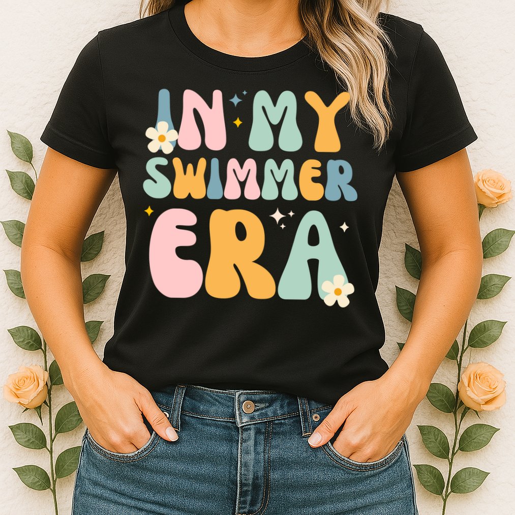 In My Swimmer Era Womens T-Shirt