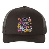 In My Sweet Sixteen E.ra Groovy Retro 16th Birthday Yupoong Adult 5-Panel Trucker Hat