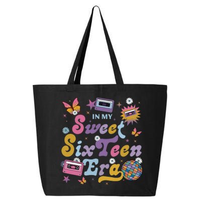 In My Sweet Sixteen E.ra Groovy Retro 16th Birthday 25L Jumbo Tote