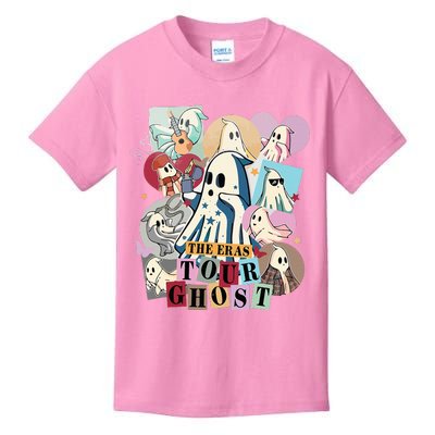 In My Spooky Era Groovy Hippie Halloween Ghost Kids T-Shirt