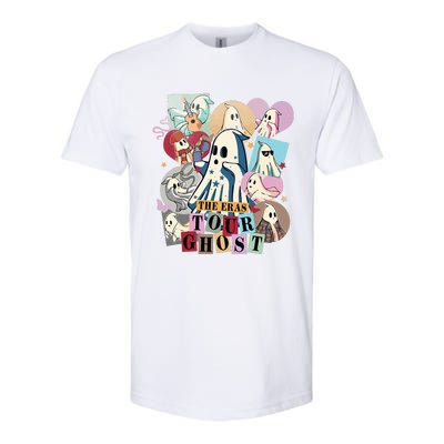 In My Spooky Era Groovy Hippie Halloween Ghost Softstyle CVC T-Shirt