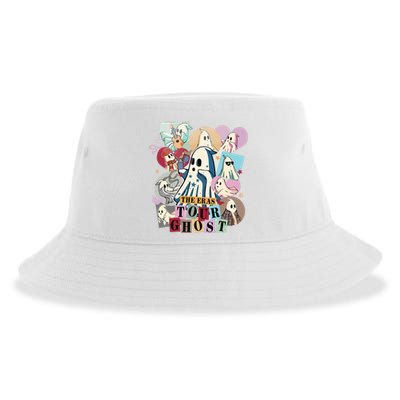 In My Spooky Era Groovy Hippie Halloween Ghost Sustainable Bucket Hat