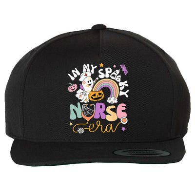 In My Spooky Nurse Era Halloween Rainbow Scary Horror Wool Snapback Cap