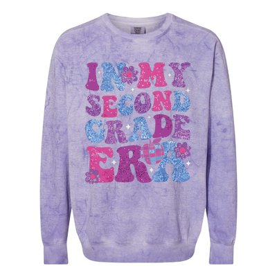 In My Second Grade Era Girl Back To School 2nd Grade Teacher Colorblast Crewneck Sweatshirt