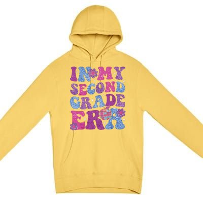 In My Second Grade Era Girl Back To School 2nd Grade Teacher Premium Pullover Hoodie