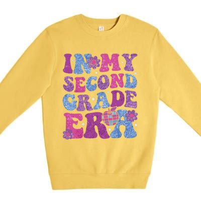 In My Second Grade Era Girl Back To School 2nd Grade Teacher Premium Crewneck Sweatshirt