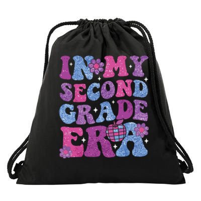 In My Second Grade Era Girl Back To School 2nd Grade Teacher Drawstring Bag