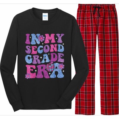 In My Second Grade Era Girl Back To School 2nd Grade Teacher Long Sleeve Pajama Set