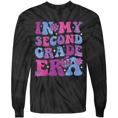 In My Second Grade Era Girl Back To School 2nd Grade Teacher Tie-Dye Long Sleeve Shirt