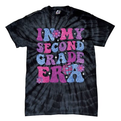 In My Second Grade Era Girl Back To School 2nd Grade Teacher Tie-Dye T-Shirt