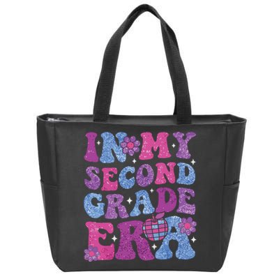 In My Second Grade Era Girl Back To School 2nd Grade Teacher Zip Tote Bag