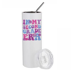 In My Second Grade Era Girl Back To School 2nd Grade Teacher Stainless Steel Tumbler