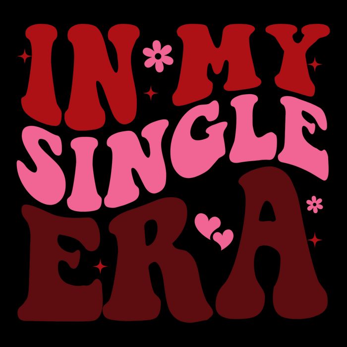 In My Single Era Anti Valentine Groovy Backpack