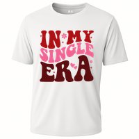 In My Single Era Anti Valentine Groovy Cooling Performance Crew T-Shirt