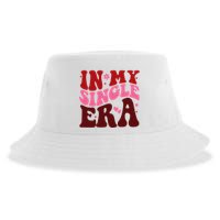 In My Single Era Anti Valentine Groovy Sustainable Bucket Hat