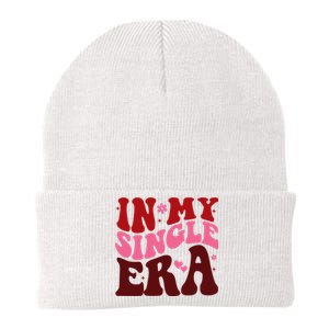 In My Single Era Anti Valentine Groovy Knit Cap Winter Beanie