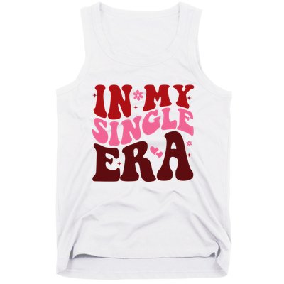 In My Single Era Anti Valentine Groovy Tank Top