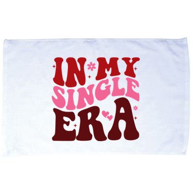 In My Single Era Anti Valentine Groovy Microfiber Hand Towel