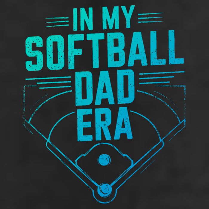 In My Softball Dad Era Softball Team Dad Softball Dads Gift Adult Drive Performance Visor