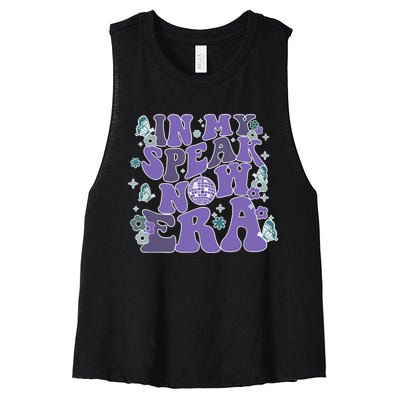 In My Speak Now Era Women's Racerback Cropped Tank