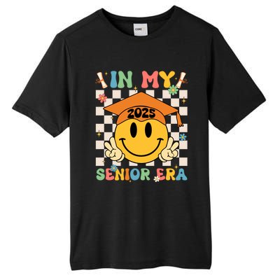 In My Senior Era Class Of 2025 Graduate Smile Face Groovy Cool Gift Tall Fusion ChromaSoft Performance T-Shirt